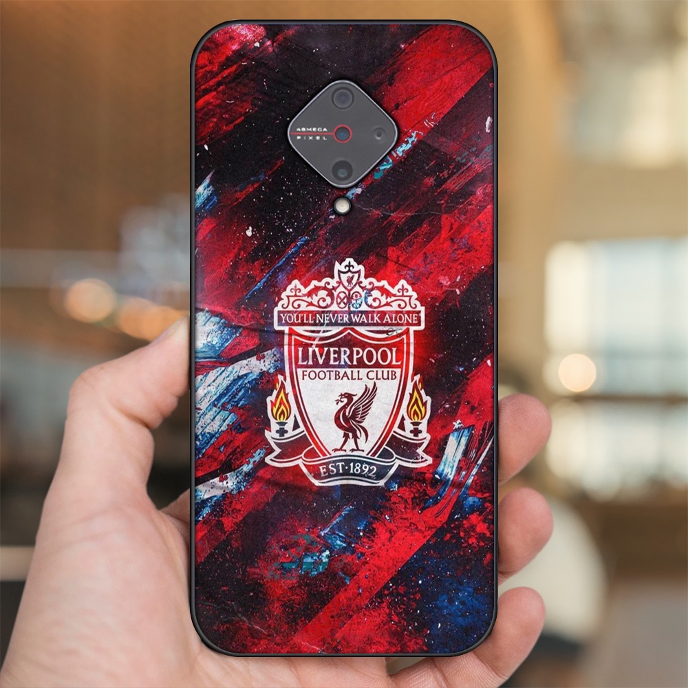 Ốp lưng Vivo S1 Pro viền đen in hình Liverpool FC