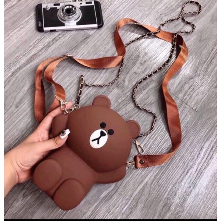 Túi gấu đeo chéo