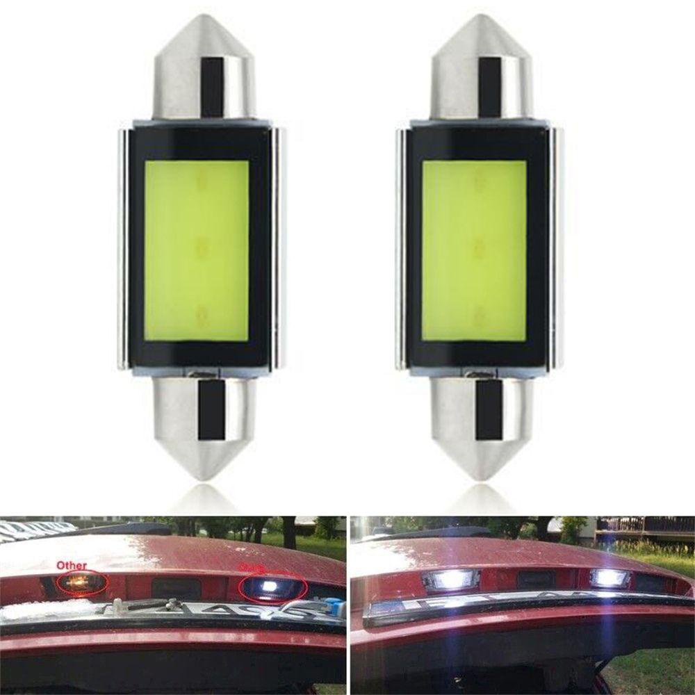 Set 2 Đèn LED COB Không Lỗi Chuyên Dụng Cho Xe Hơi