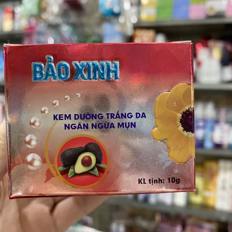 Kem bảo xinh Dưỡng Trắng Da Ngăn Ngừa Mụn 10g