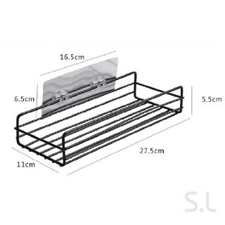 Kitchen Bathroom Shower Storage Shelf Suction Basket Caddy Rack 53