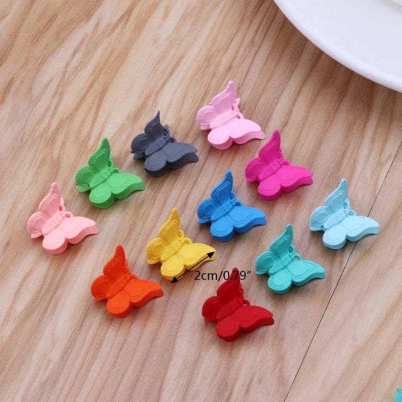 20 kẹp tóc hình bướm mini nhiều màu