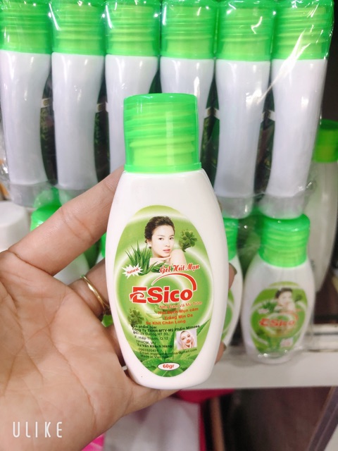 Gel lột mụn cám Esico 60g ( Chai xanh)