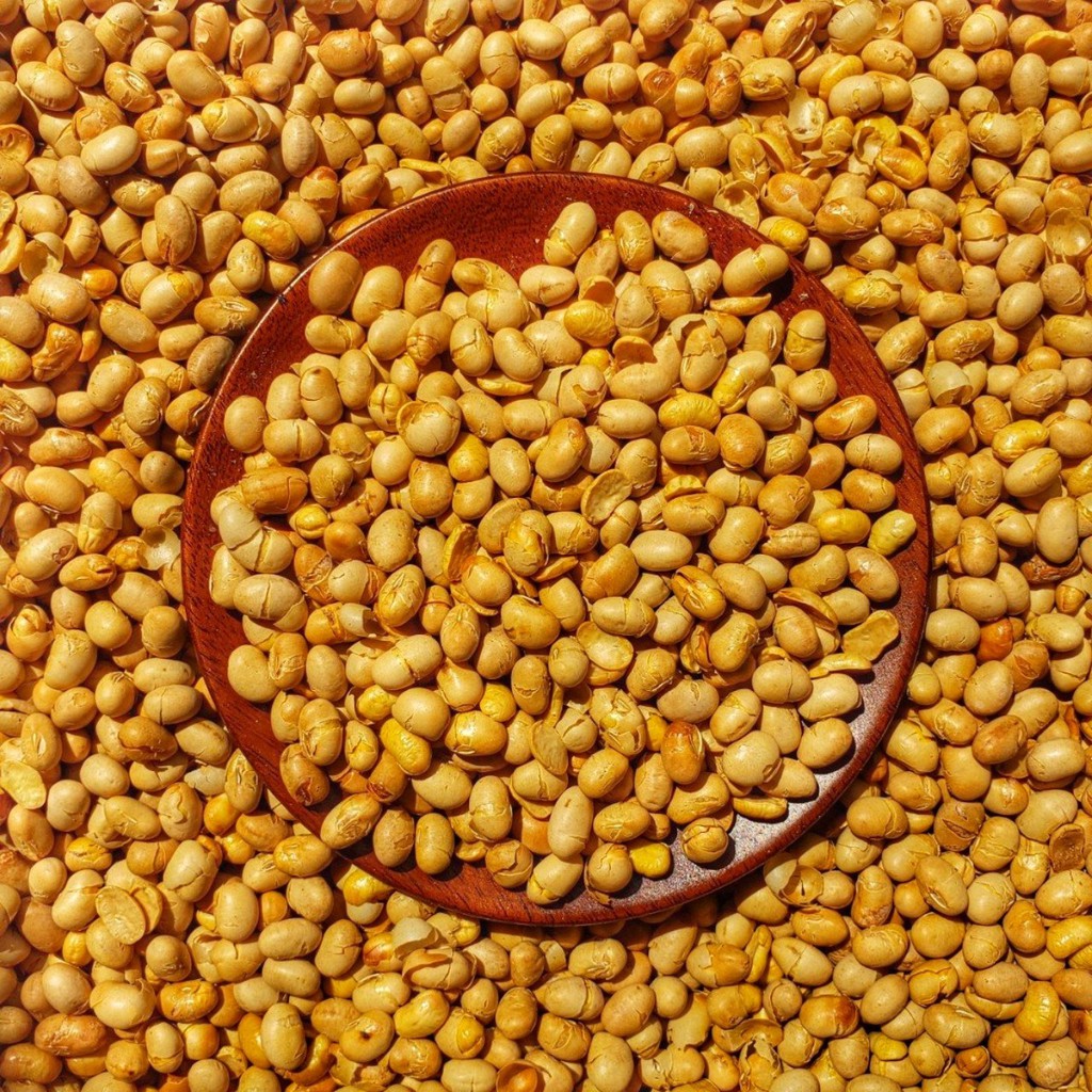 Đậu Nành Sấy Giòn Lon 150Gr