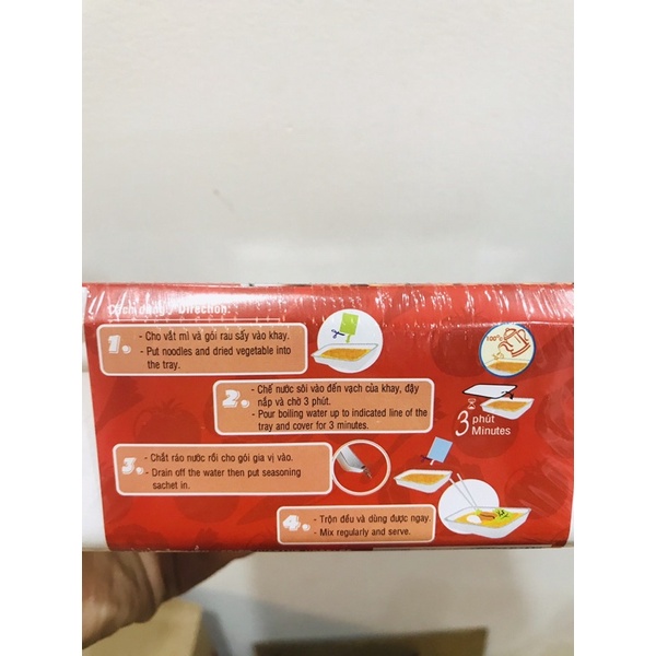 Mì xào táo quân thịt bằm xốt cà chua Acecook khay 85g | BigBuy360 - bigbuy360.vn