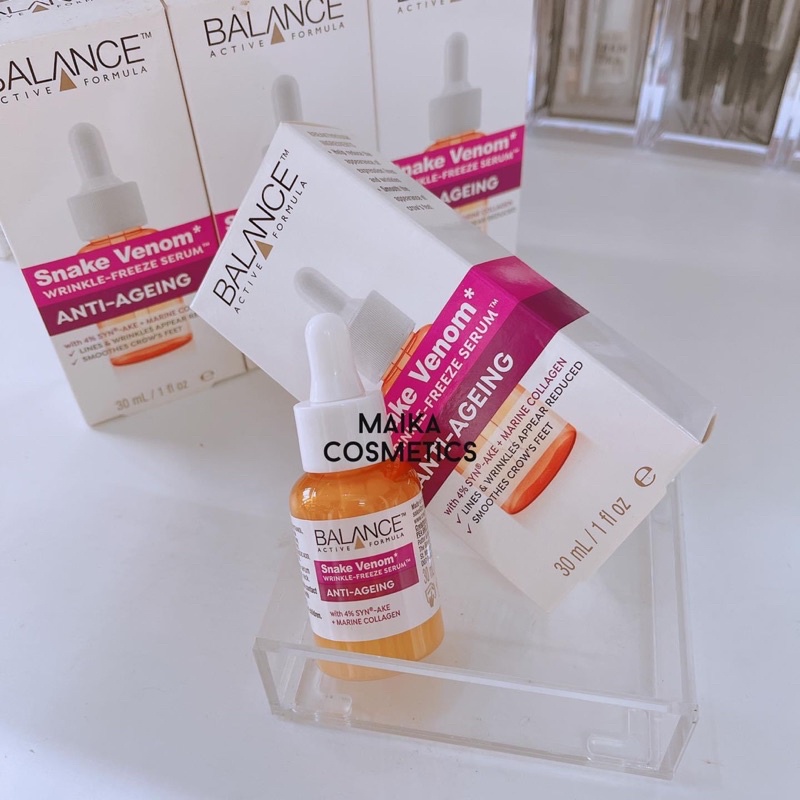 TINH CHẤT CHỐNG LÃO HOÁ SERUM BALANCE SNAKE VENOM 30ML