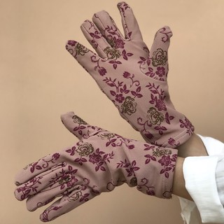 Bao găng tay Nữ chất liệu vải cotton chống nắng giữ ấm lái xe