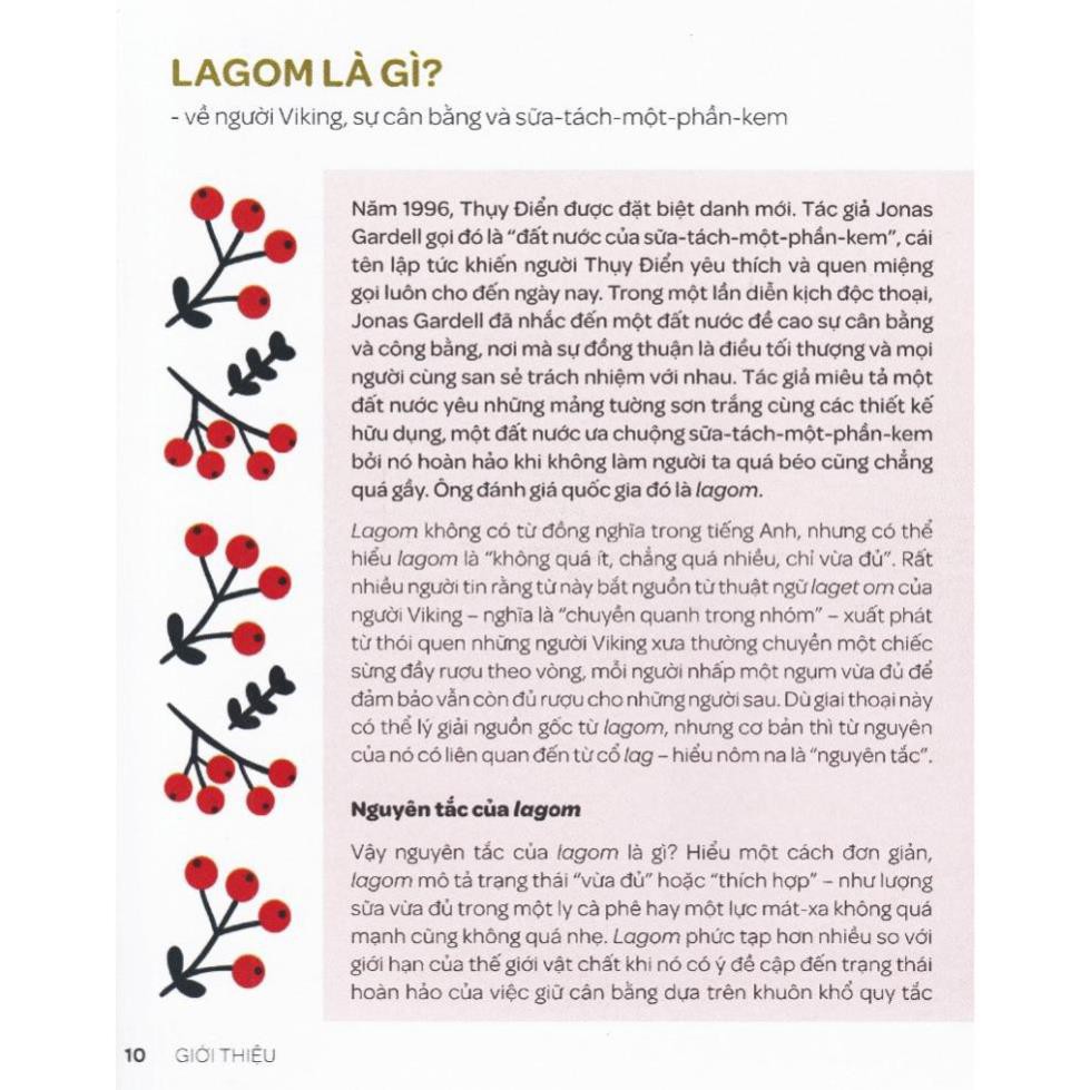 Sách First News - Lagom - Vừa Đủ - Đẳng Cấp Sống Của Người Thụy Điển