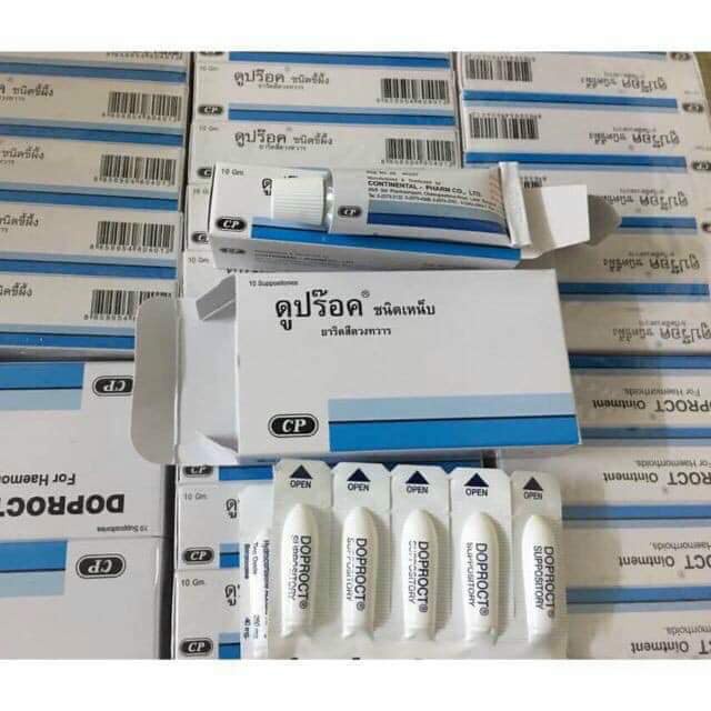 Combo Hộp Trĩ Doproct Chính hãng Thái Lan