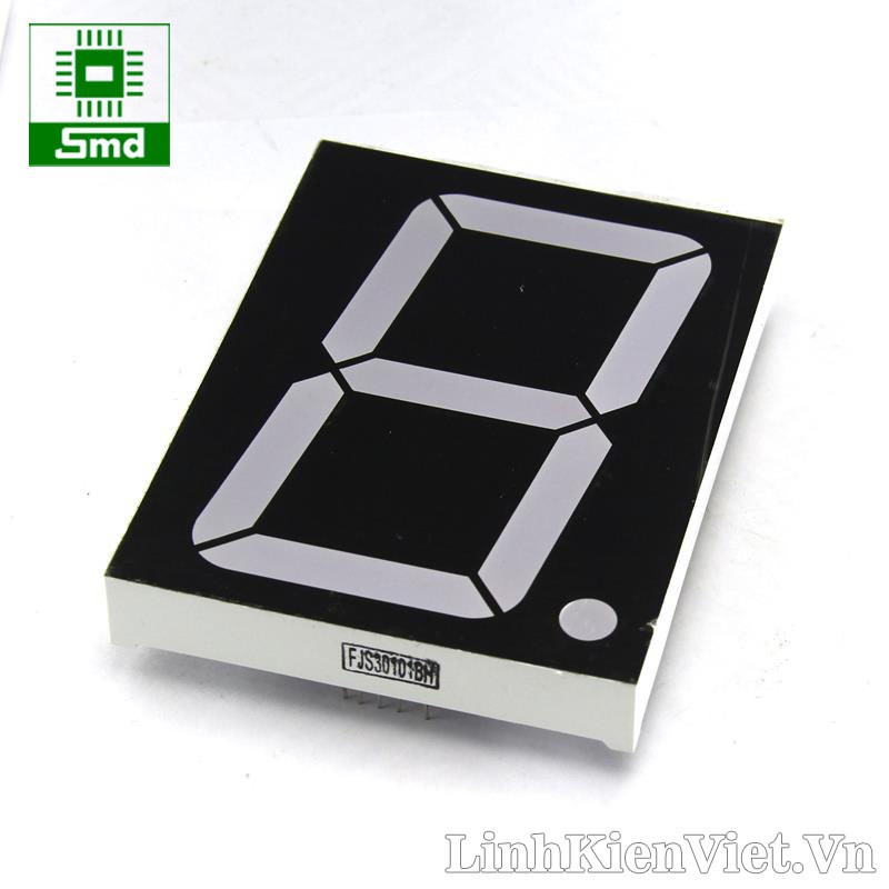 Led 7 thanh màu đỏ 3 Inch dương chung