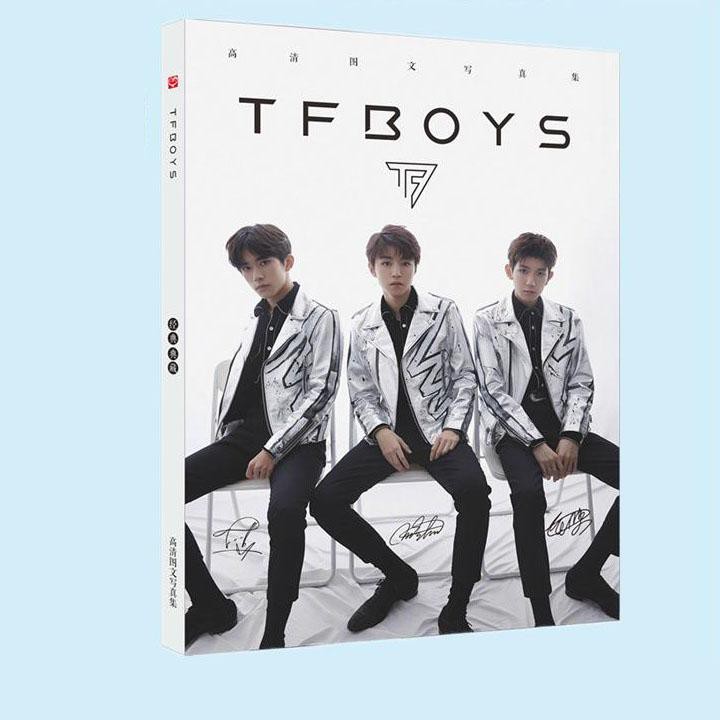 Album ảnh Photobook Vương Tuấn Khải TFBoys album ảnh tặng kèm poster