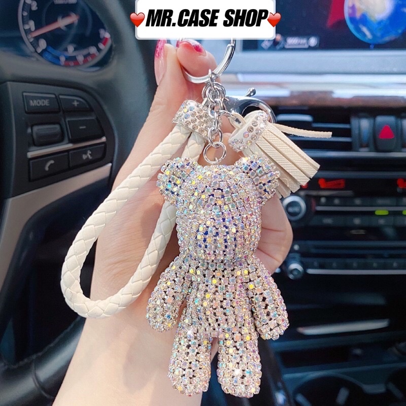 MÓC KHOÁ ĐÍNH ĐÁ NHÂN TẠO CAO CẤP FULL ĐÁ LẤP LÁNH