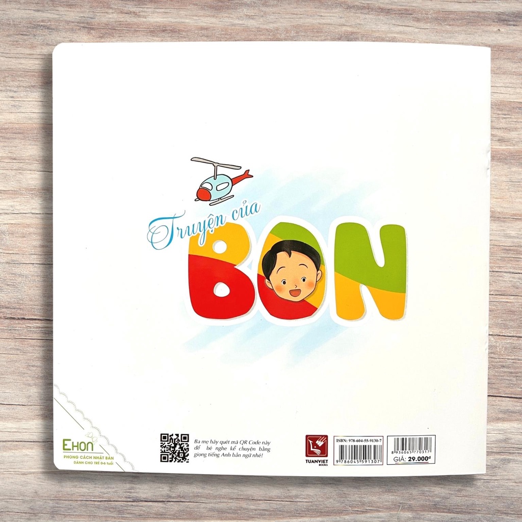 Sách Ehon Kỹ Năng Sống Bé Bon - Cảm Ơn Và Xin Lỗi