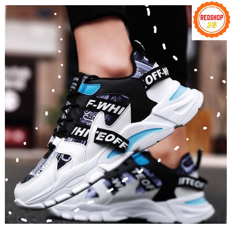 Giày Nam Phong Cách Trẻ Trung - Giày Thể Thao Nam cổ thấp Fashion top mẫu bán chạy nhất 2022 Redshop16 !