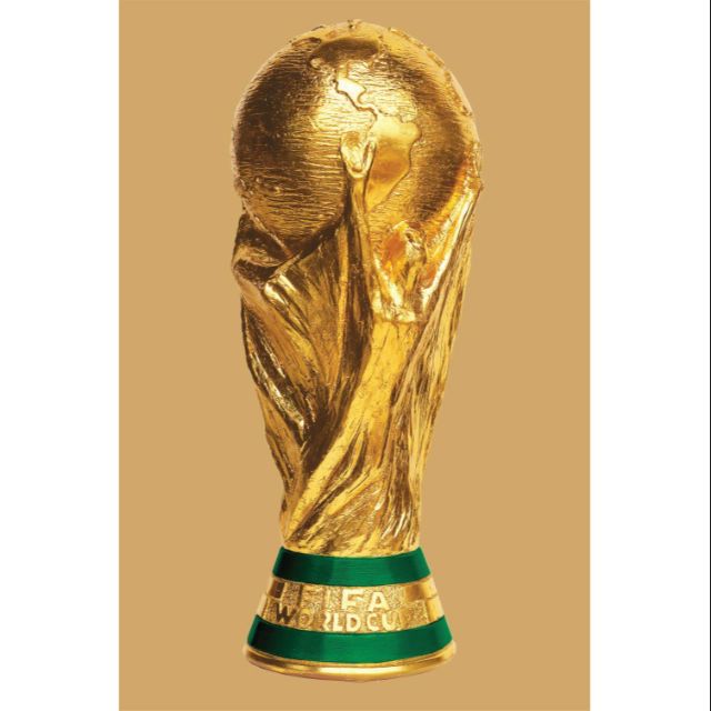 Cúp dát vàng 24k FiFa - World Cup 2018 (  Hàng lưu niệm cao cấp )