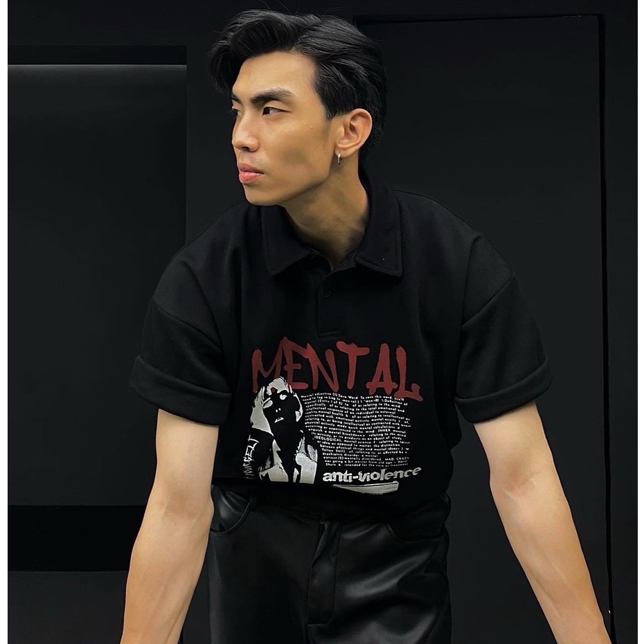 Áo Polo MENTAL®️ ANTI-VIOLENCE POLO SHIRT