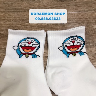 Tất Vớ Trắng Cao Cổ Doremon Doraemon