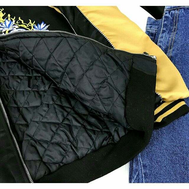 Áo khoác bomber nam thêu Ulzzang cực chất