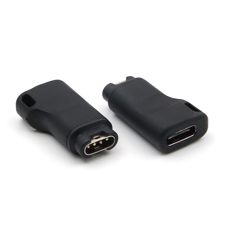 KOK USB 3.1 Type C Female to 4pin Charge Converter Adapter for -Garmin Approach S40/S60/X10/S10 Venu Fenix 6/6X PRO Solar