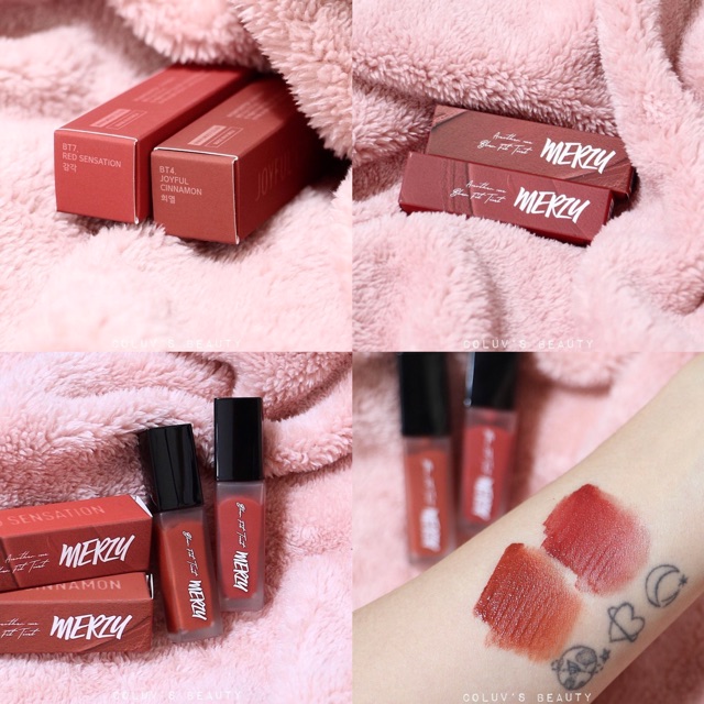 Son kem siêu lì Merzy Blur Fit Tint (Có Sẵn)