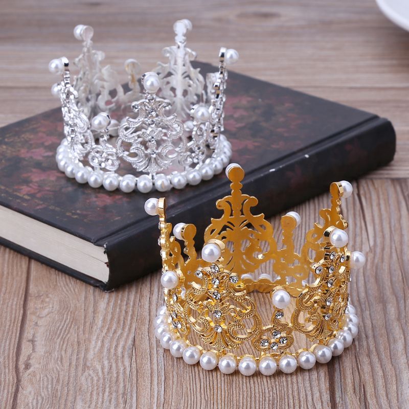 Vương Miện Đính Đá Sang Trọng Phụ Kiện Chụp Hình Cho Bé Yêu