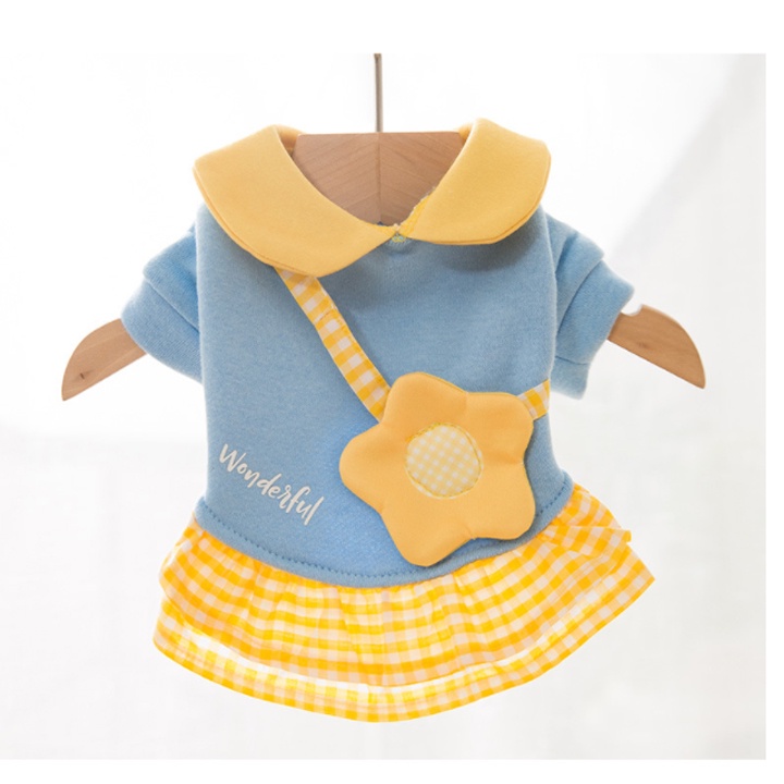 Áo Cho Chó Mèo Thú Cưng Dạng Váy Đầm - Áo Mùa Đông Cho Chó Mèo #Tintin Pet Store