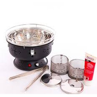 Combo bếp nướng than hoa không khói bn300 và 2 kg than sạch không khói