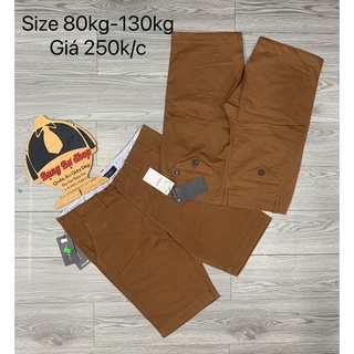 Quần Short Kaki Nam Bigsize