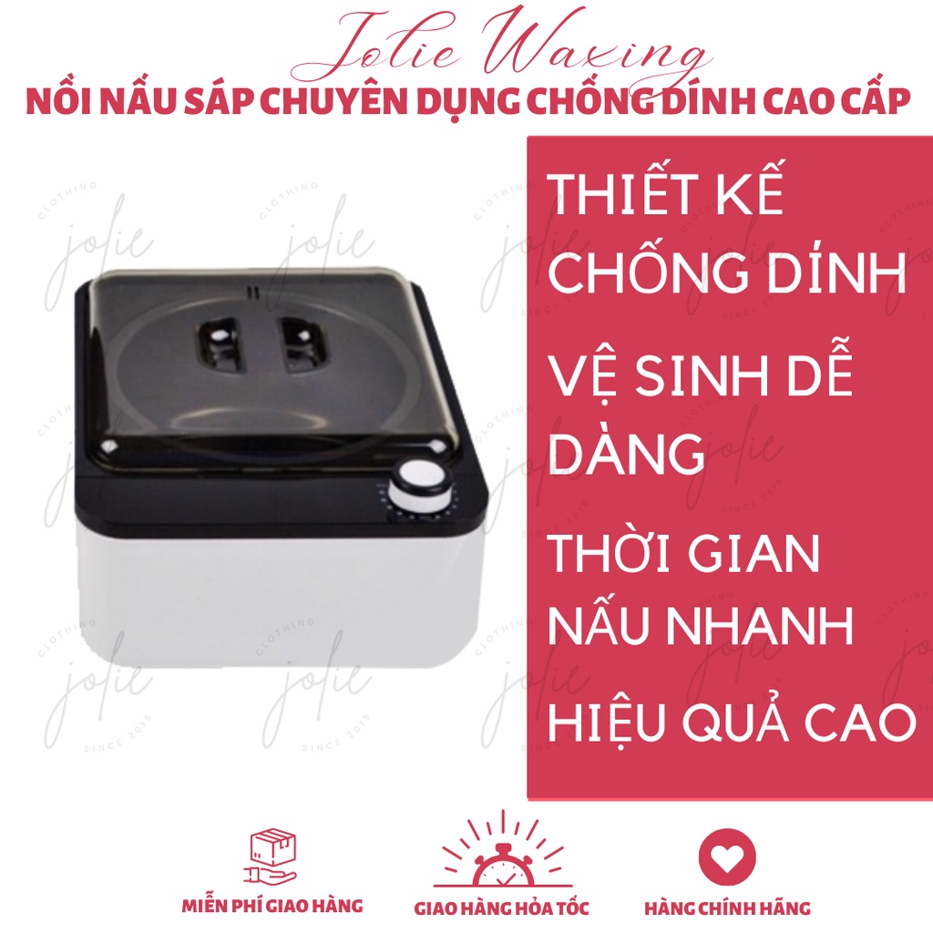 Nồi nấu sáp wax lông chống dính cao cấp ceramic loại đạt chuẩn EU cao cấp có sẵn