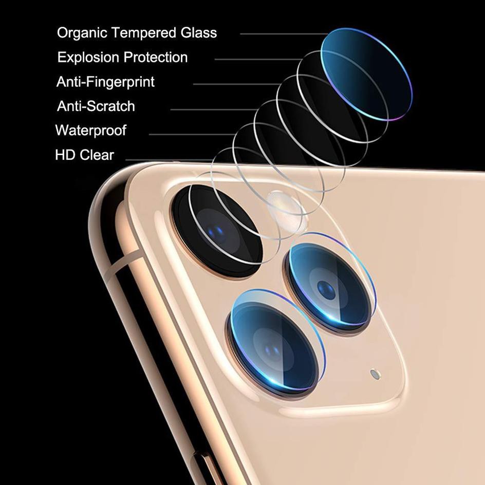 Kính Cường Lực Bảo Vệ Camera Sau Chống Trầy Xước 3 Cho Iphone 6 6s 7 8 Plus X Xr Xs Max 11 Pro Max