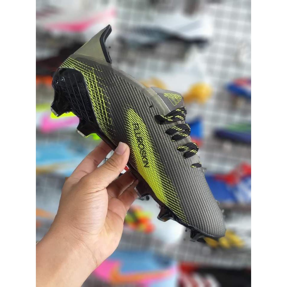 Giày đá bóng sân cỏ tự nhiên Adidas X 20.1 FG(Đen Vàng)