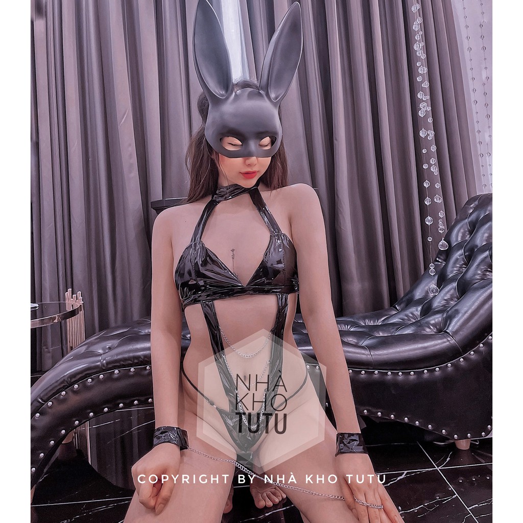 Fullset đồ ngủ Badgirl kèm dây xích L057 | BigBuy360 - bigbuy360.vn