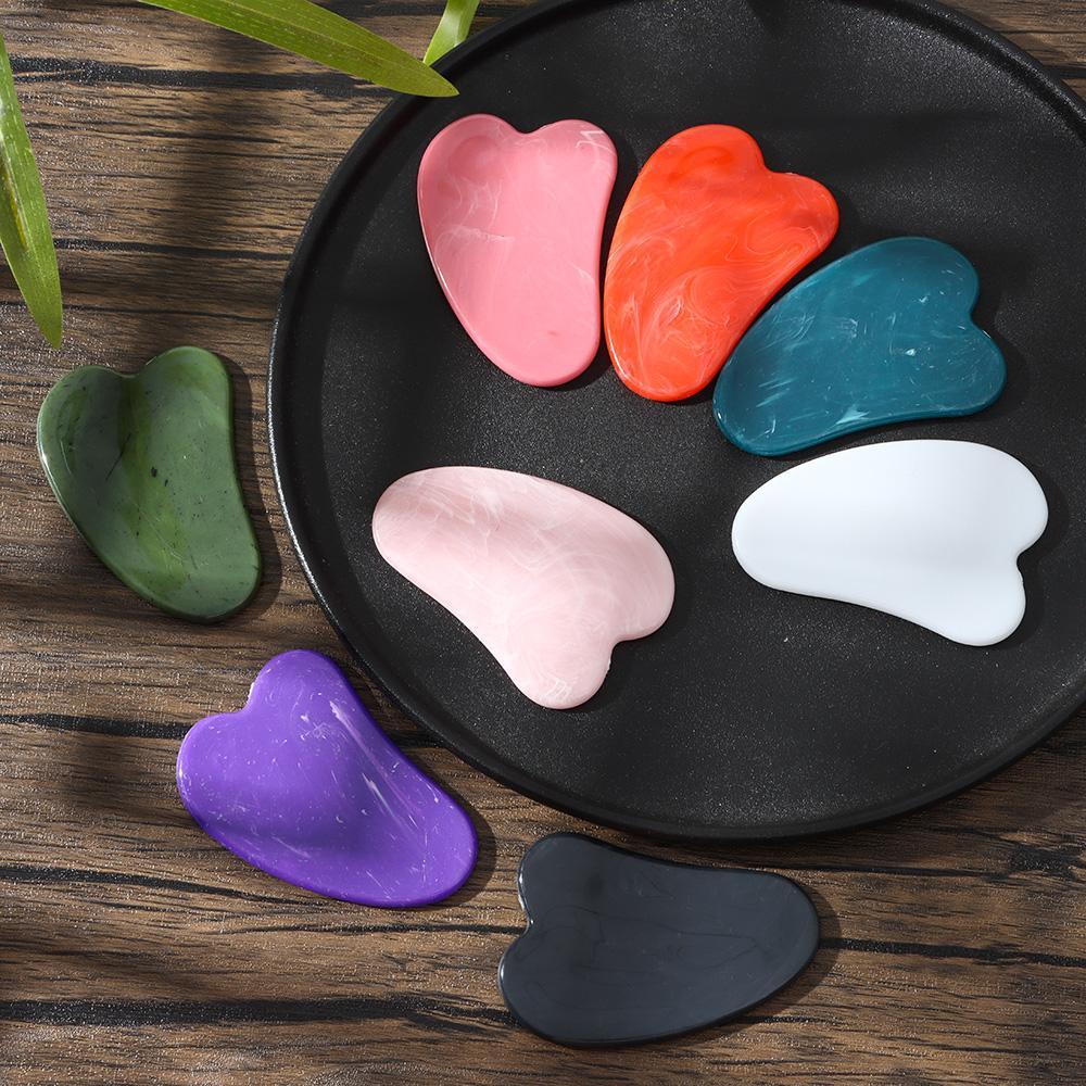 SOFTNESS Bảng Guasha Bằng Nhựa Chuyên Dụng Cho SPA
