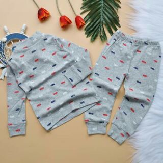 Combo 7 bộ đồ dài Carter's cổ 3p