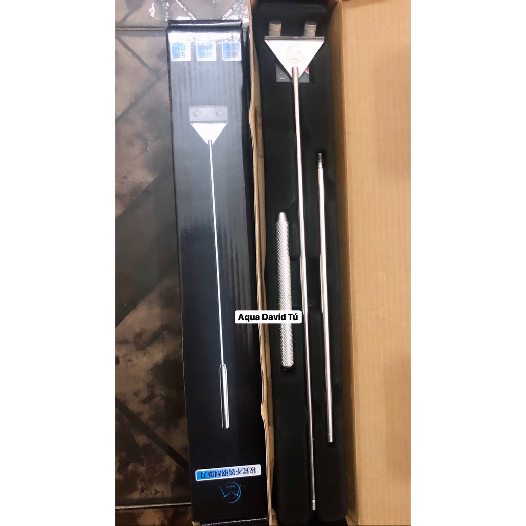 Cạo Rêu Hợp Kim Nhôm Mufan - Cạo rêu siêu sạch cho bể cá, thuỷ sinh