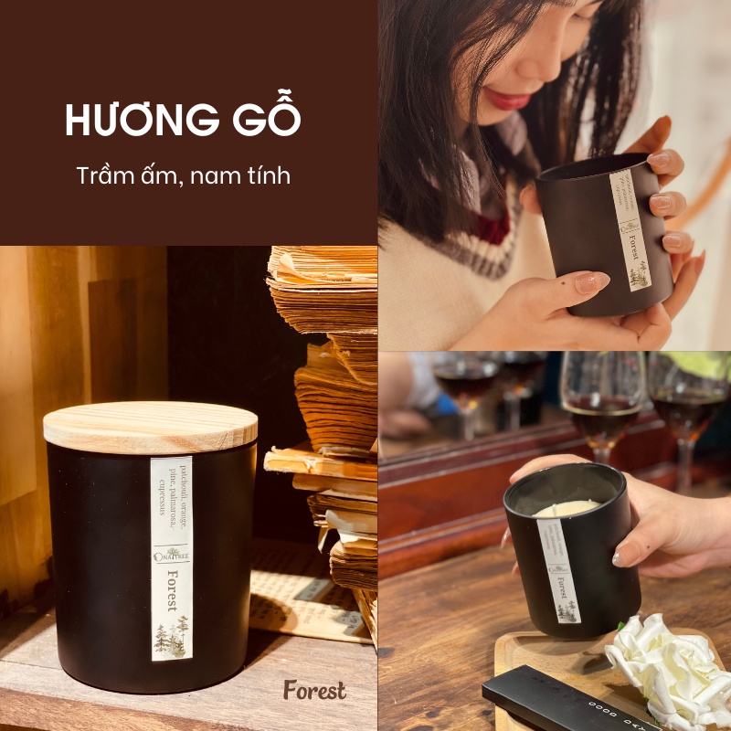 Voucher Nến Thơm Set Quà Tặng Nến Thơm OnaTree