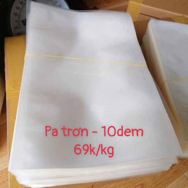 1kg túi PA TRƠN, túi PA hút chân không, túi PA bảo quản thực phẩm.