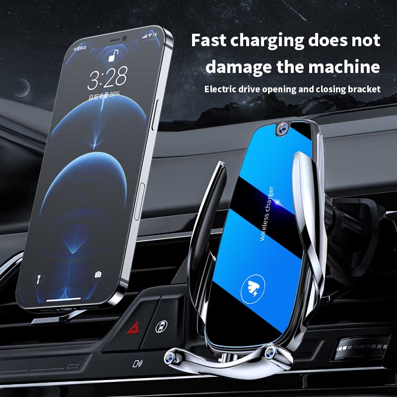 Giá Đỡ SạC Nhanh Không Dây 10W Qi A20 KèM Phụ KiệN TiệN DụNg Cho Xe Ô Tô