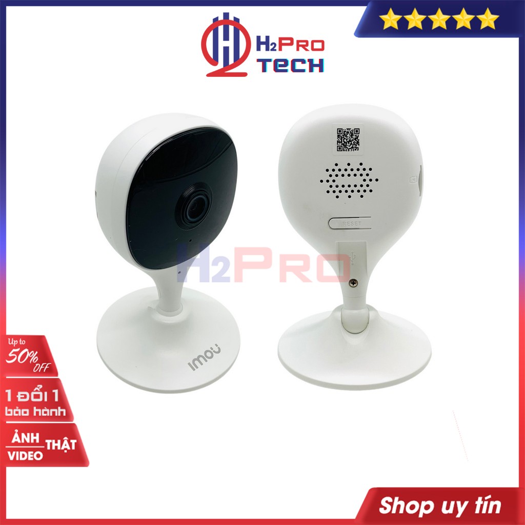 Camera Wifi Trong Nhà, Camera Giám Sát Imou Cue 2E-D 1080P - Hình Ảnh Rõ Đẹp Và Sắc Nét, Nhỏ Gọn- H2Pro Tech