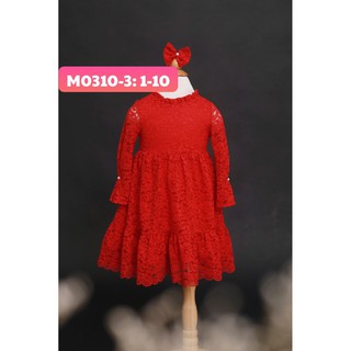 Combo váy ren đỏ - mã 0310-3