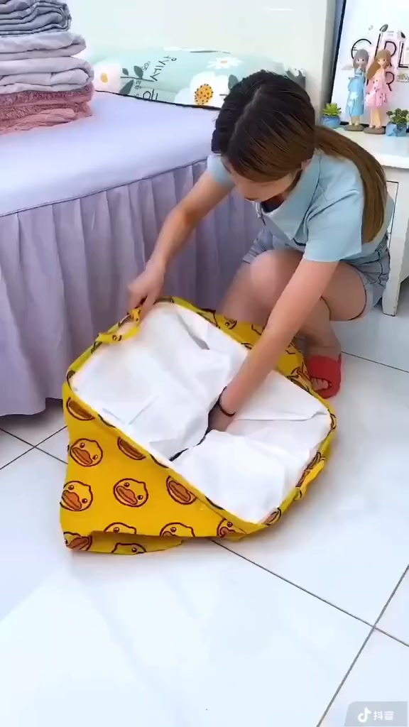 Giỏ Đựng Quần Áo Cỡ Lớn Vải Chống Thấm Nước, Thùng Túi Vải Đựng Chăn Màn Mền Đa Năng Quai Xách Tiện Lợi | BigBuy360 - bigbuy360.vn