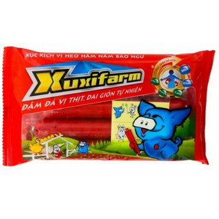 Xúc xích ăn liền Xuxifarm vị heo hầm hạt sen (5 cây=200g)