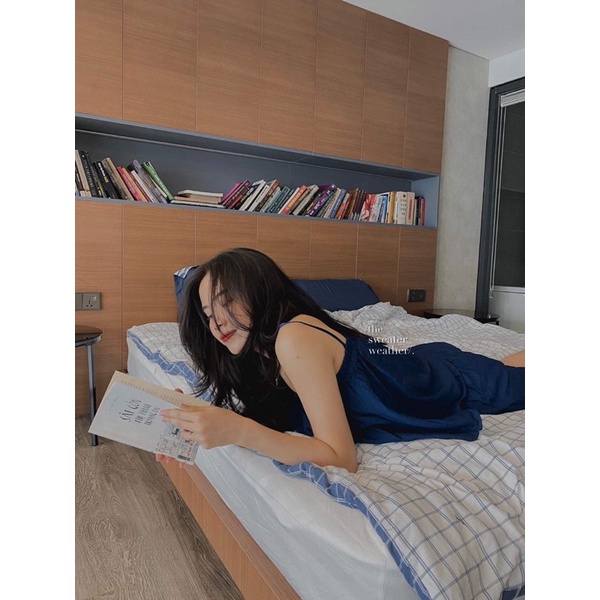 [Mã SKAMCLU7 giảm 10% tối đa 50K đơn 0Đ] Set đồ ngủ hai dây chất mát ( ảnh thật ) | BigBuy360 - bigbuy360.vn