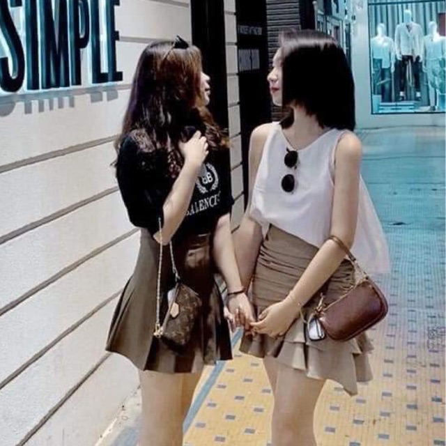 Chân váy nhún đuôi cá kèm quần | BigBuy360 - bigbuy360.vn