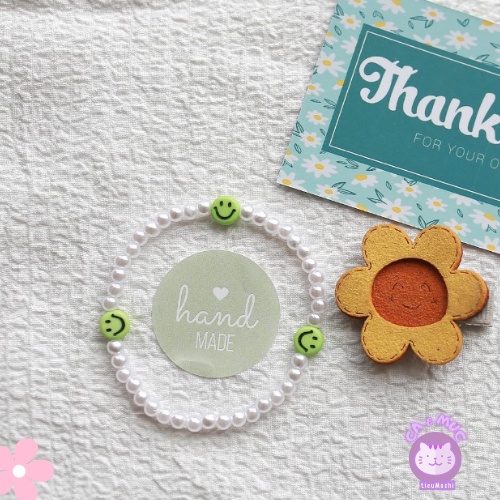 Vòng tay handmade mix mặt cười xinh xắn