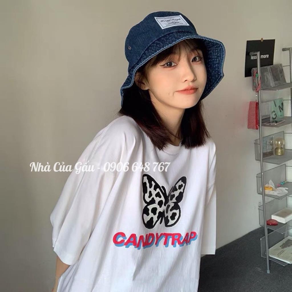 Mũ bucket jean mềm rũ quá xá đẹp luôn