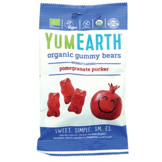 Kẹo dẻo hữu cơ hình gấu vị trái cây 50g - Yumearth