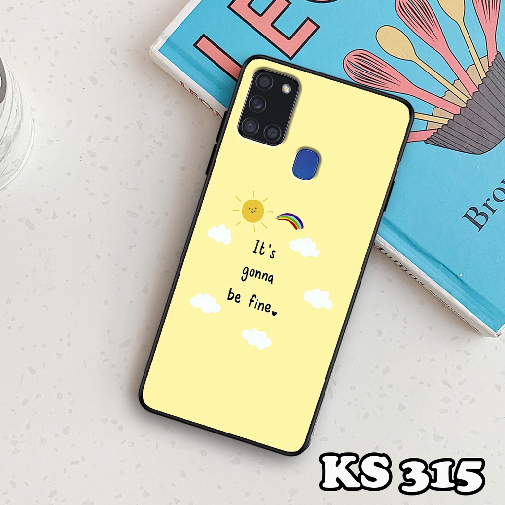 Ốp lưng Samsung A21s - Samsung A21 - Ốp in hình BlueSky - Chất liệu TPU chống sốc bảo vệ lưng máy
