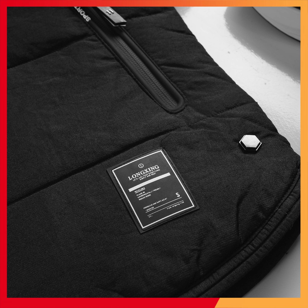 Áo khoác phao nam thời trang trần bông APHA01-6908 dày dặn ấm áp