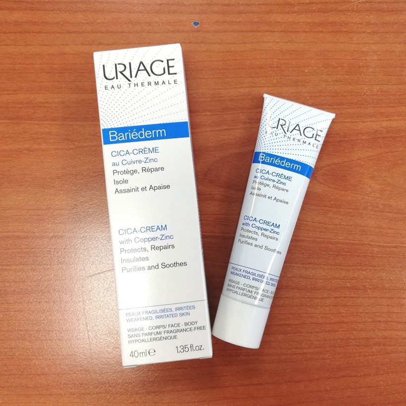 Uriage Bariederm Cica-Creme - Kem dưỡng cho da kích ứng 40ml